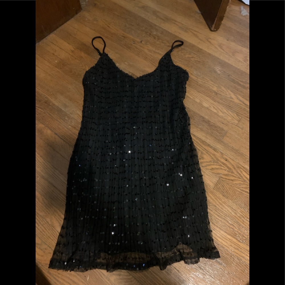 Forever 21 Black sequin dress